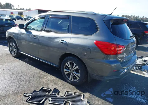 2018 Nissan Pathfinder S from USA, damaged, VIN 5N1DR2MM2JC659743